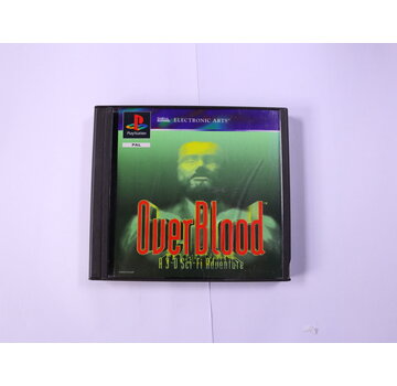 Riverhillsoft PlayStation 1 - OverBlood A3-D Sci-Fi Adventure