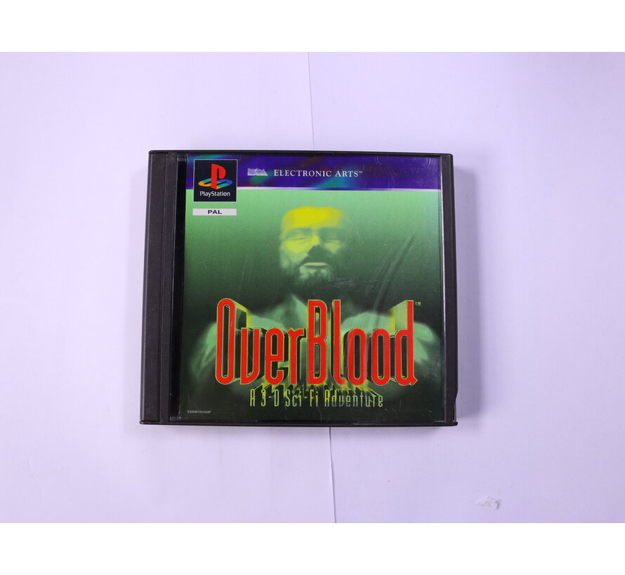 PlayStation 1 - OverBlood A3-D Sci-Fi Adventure