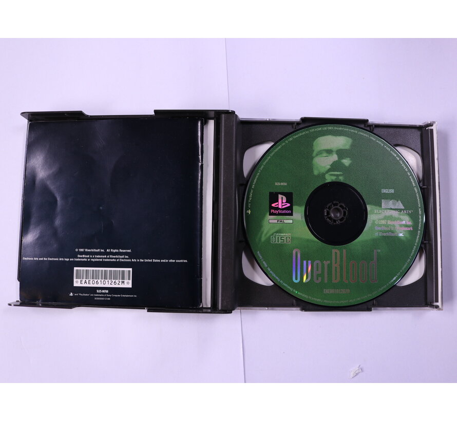 PlayStation 1 - OverBlood A3-D Sci-Fi Adventure