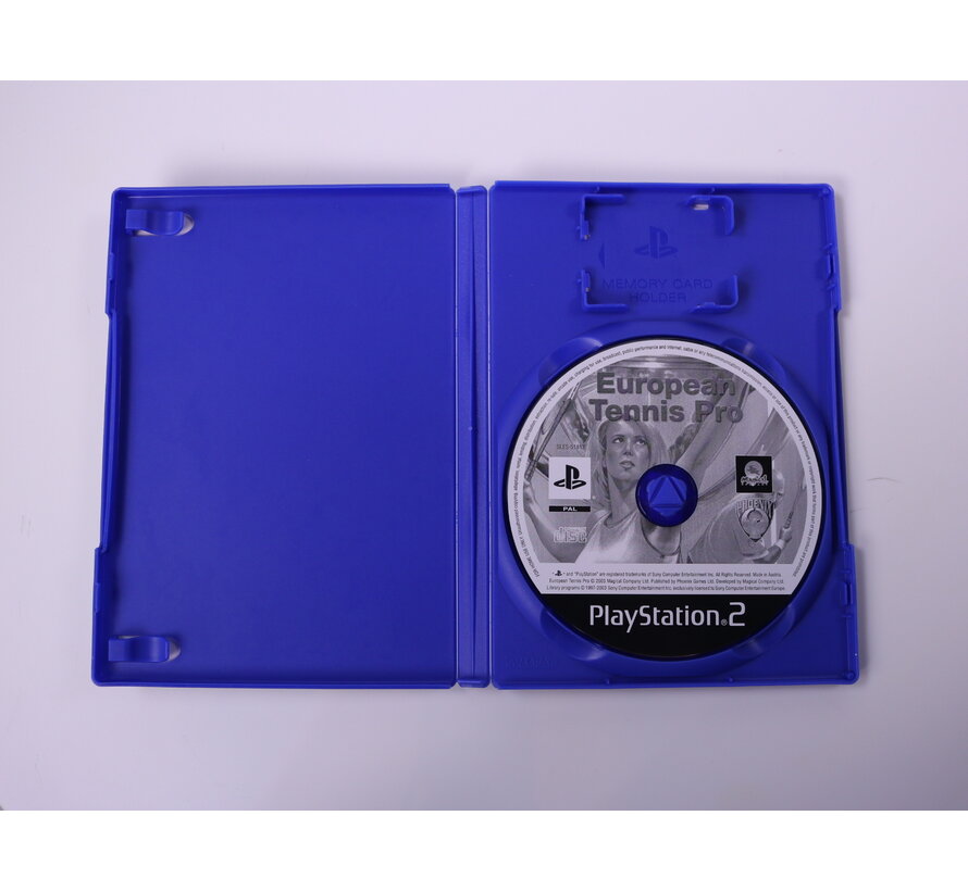 PlayStation 2 - European Tennis Pro [No Manual]