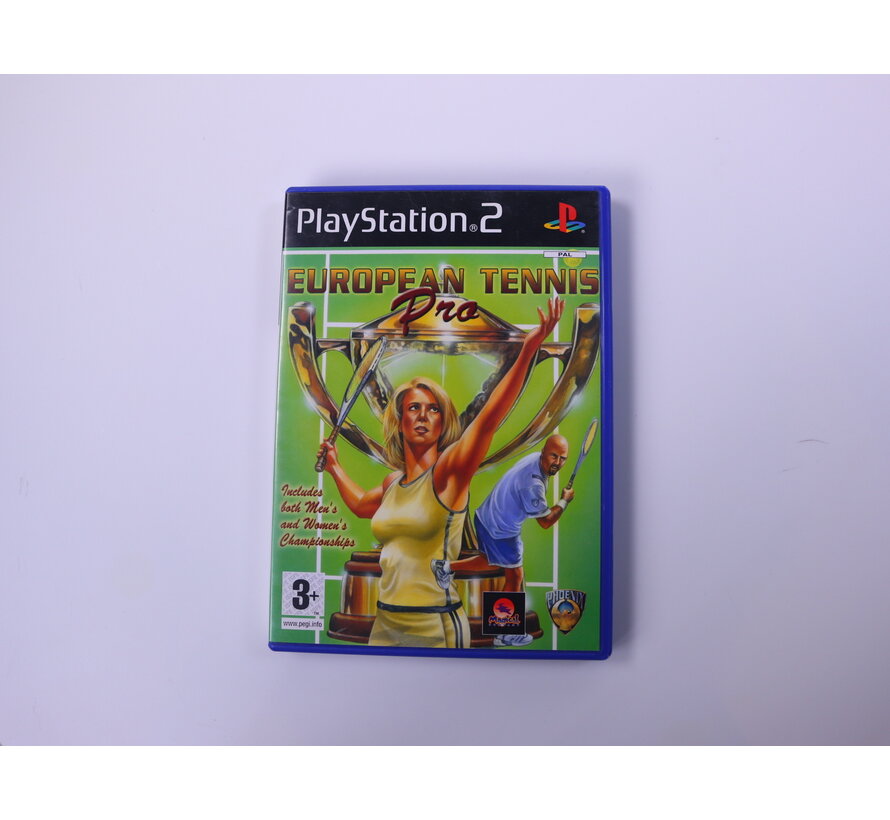 PlayStation 2 - European Tennis Pro [No Manual]
