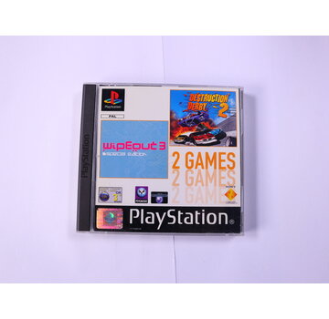Psygnosis PlayStation 1 - Wipeout 3 & Destruction Derby 2