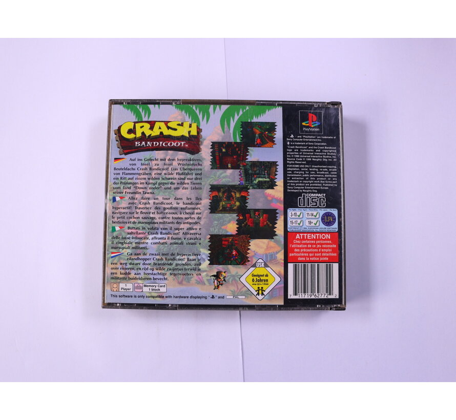 PlayStation 1 - Crash Bandicoot