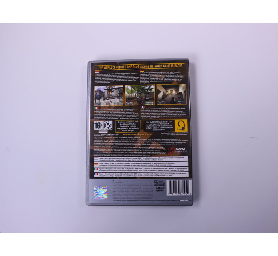 PlayStation 2 - SOCOM II: U.S. Navy SEALs [Platinum]