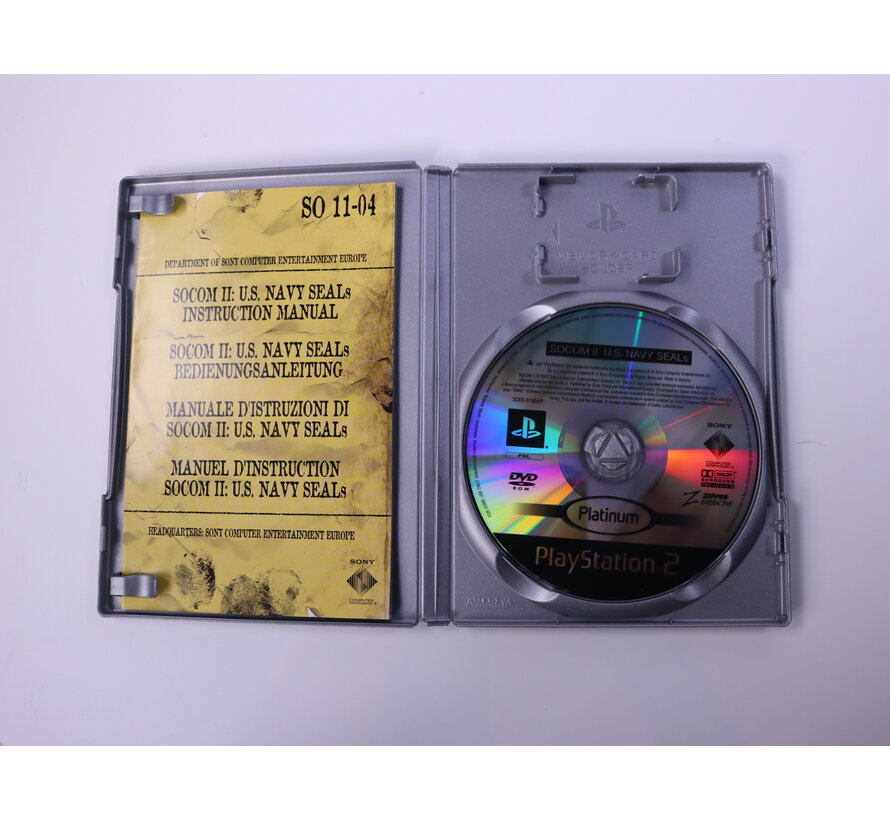 PlayStation 2 - SOCOM II: U.S. Navy SEALs [Platinum]