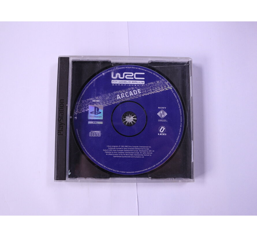 PlayStation 1 - World Rally Championship Arcade [No Manual]