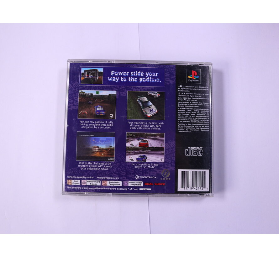 PlayStation 1 - World Rally Championship Arcade [No Manual]