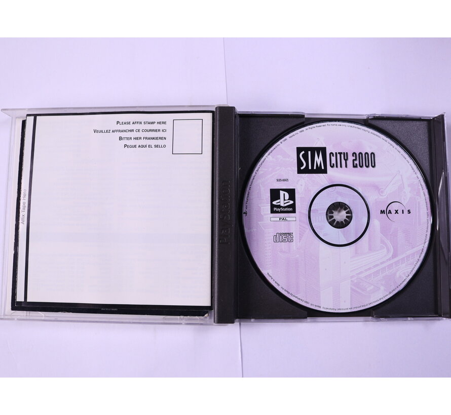 PlayStation 1 - SimCity 2000