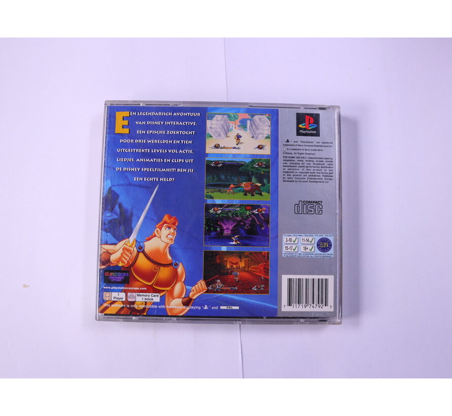 PlayStation 1 - Disney's Hercules [Platinum] [No Manual]