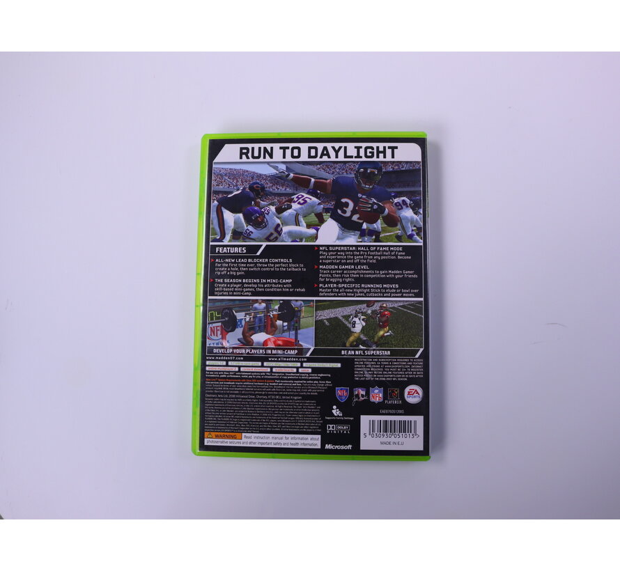 Xbox 360 - Madden NFL 07