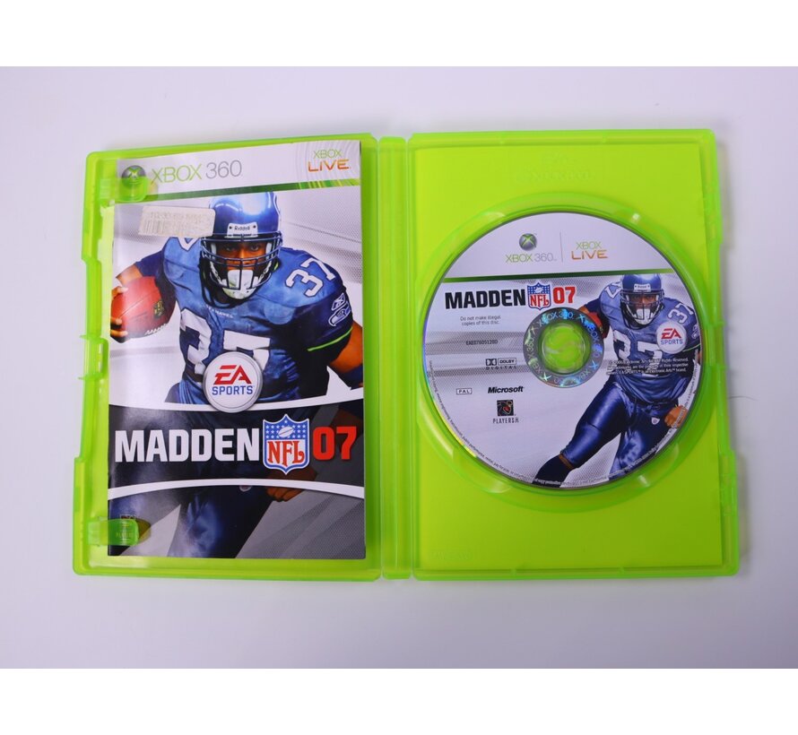 Xbox 360 - Madden NFL 07