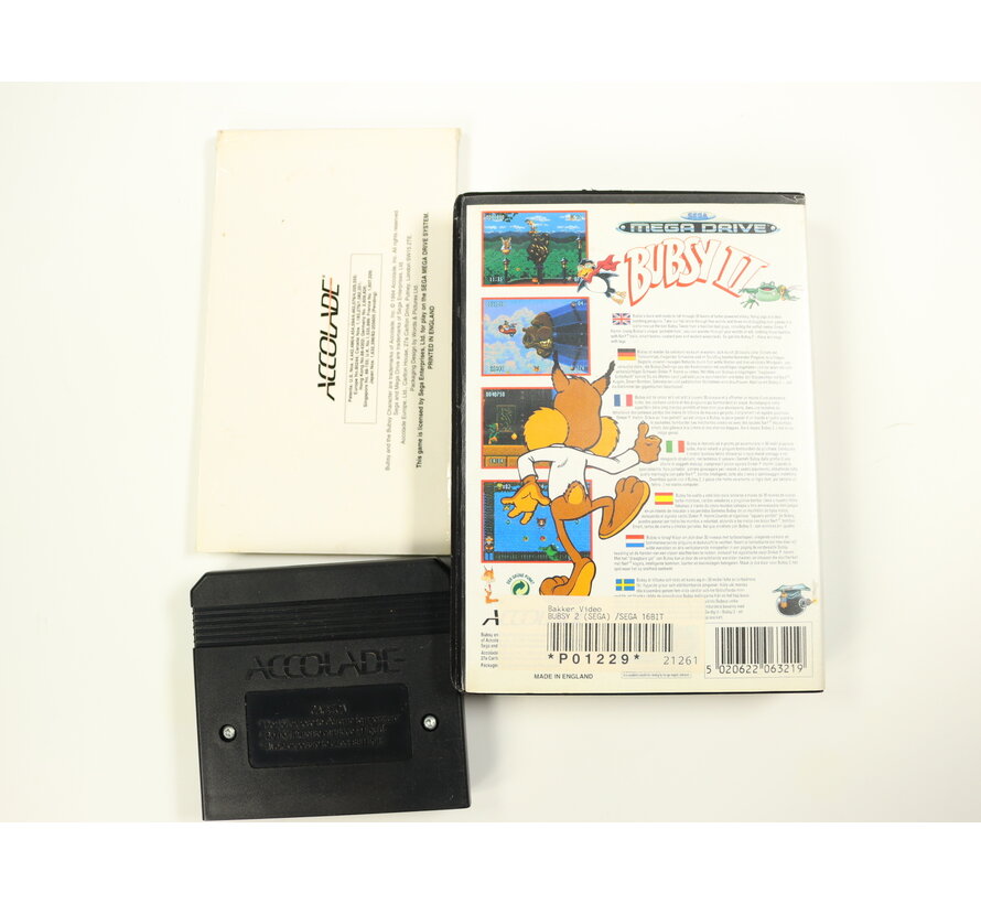 SEGA Mega Drive - Bubsy II