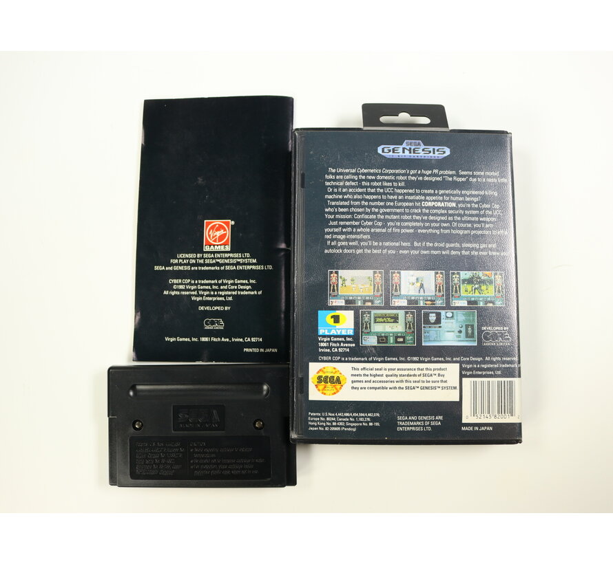 SEGA Genesis - Cyber-Cop