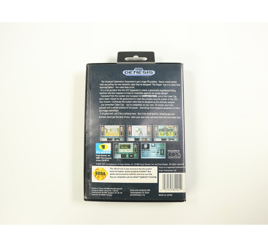 SEGA Genesis - Cyber-Cop