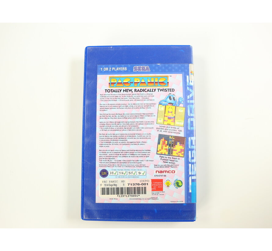 SEGA Genesis - Pac-Attack [No Manual]