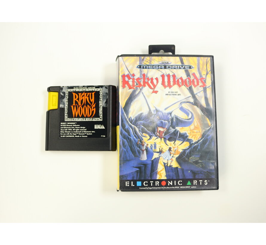 SEGA Mega Drive - Risky Woods [No Manual]