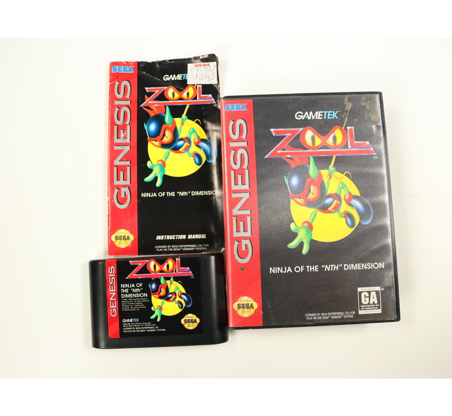 SEGA Genesis - Zool Ninja of the Nth Dimension