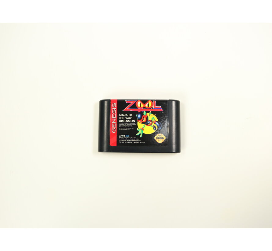 SEGA Genesis - Zool Ninja of the Nth Dimension