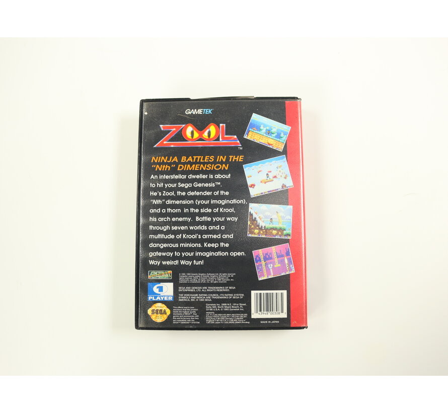 SEGA Genesis - Zool Ninja of the Nth Dimension