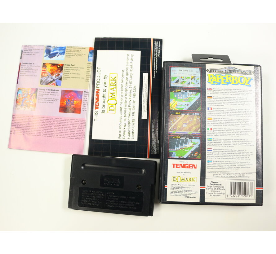 Sega Mega Drive - PaperBoy