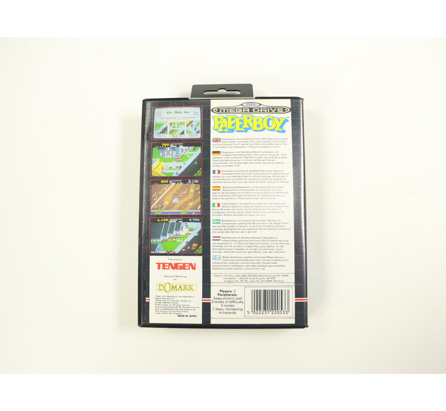 Sega Mega Drive - PaperBoy