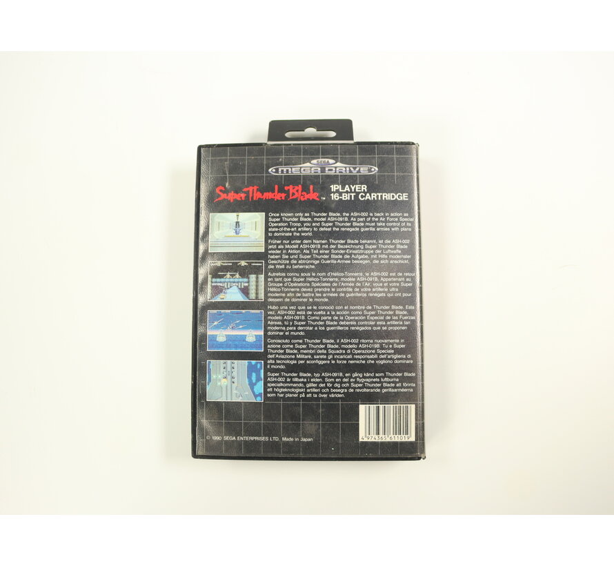 SEGA Mega Drive - Super Thunder Black [No Manual]