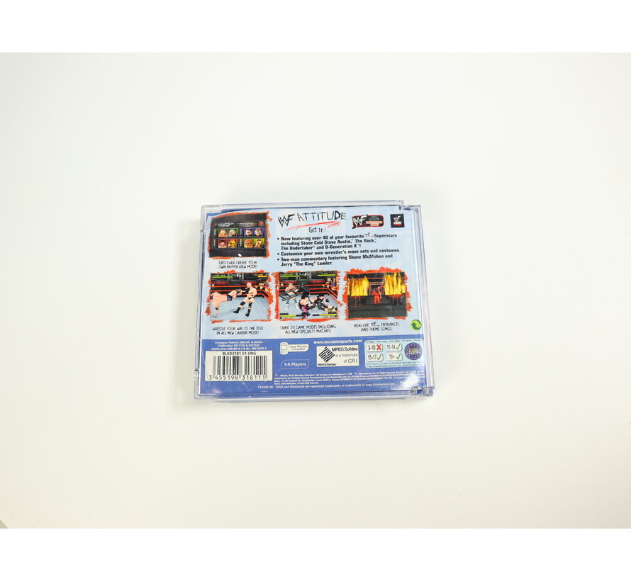 SEGA Saturn - WWF Attitude