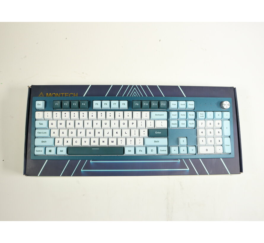 MKey Freedom toetsenbord Blauw - GateronG Pro 2.0 Brown