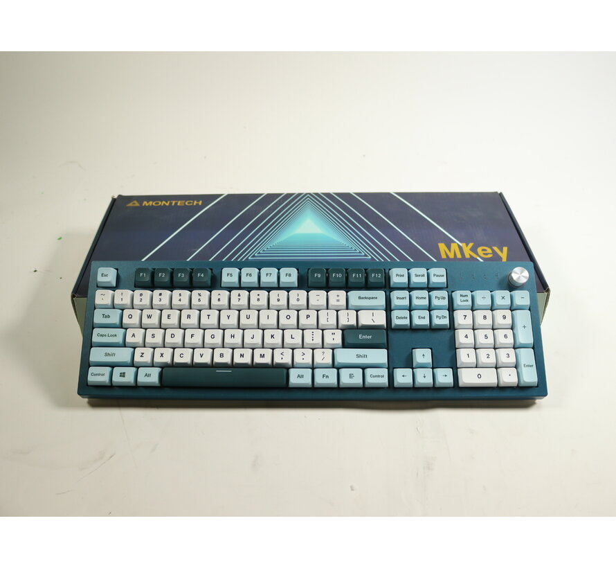 MKey Freedom toetsenbord Blauw - GateronG Pro 2.0 Brown