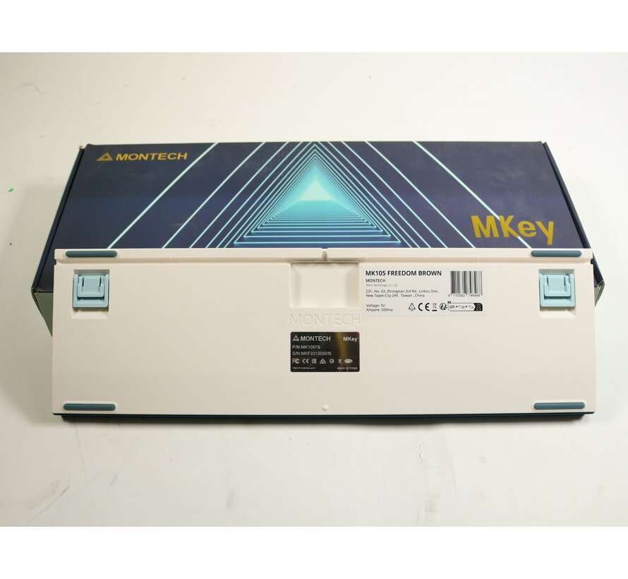 MKey Freedom toetsenbord Blauw - GateronG Pro 2.0 Brown