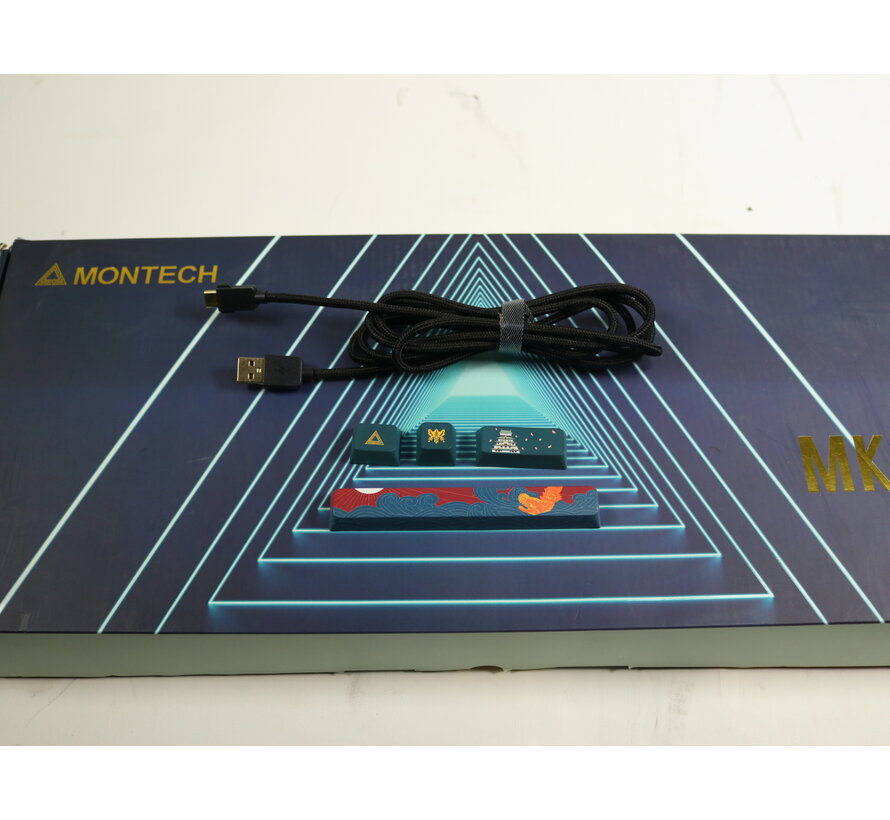 MKey Freedom toetsenbord Blauw - GateronG Pro 2.0 Brown