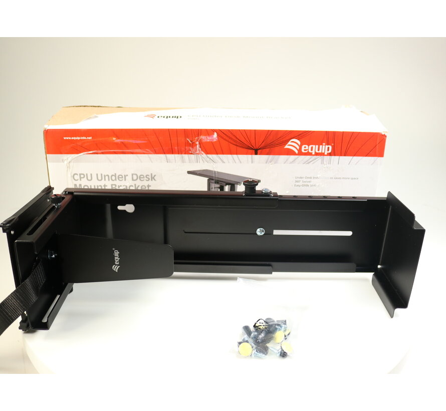 650892 Desktop-houder Under desk Desktop holder Zwart