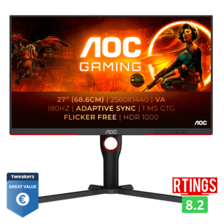 Q27G3XMN | QHD - 180hz - 1ms - VA - 27 inch
