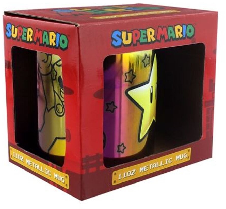 Super Mario - Metallic Star Power Mok
