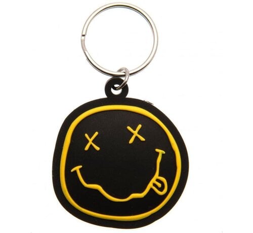 Nirvana - Smile Rubber Sleutelhanger