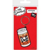 The Simpsons - Duff Rubber Sleutelhanger