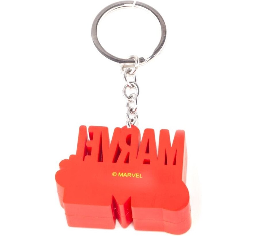 Marvel Comics - Rubberen 3D Sleutelhanger