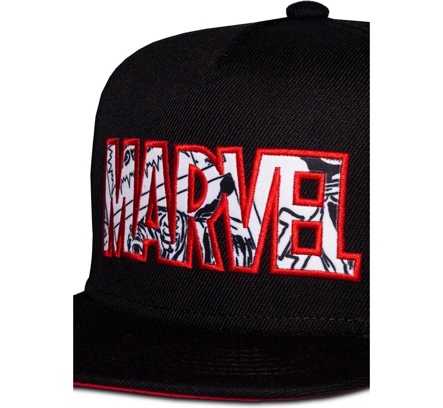 Marvel - Retro Classic Cap - Zwart