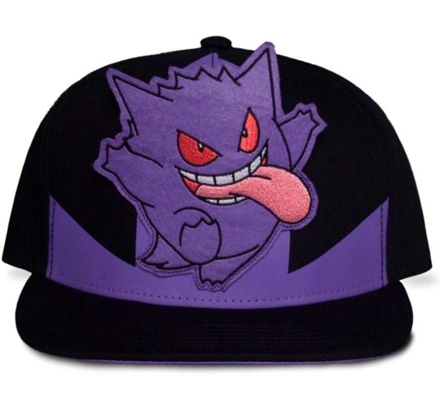 Pokémon Pet - Gengar - Zwart/Paars Snapback