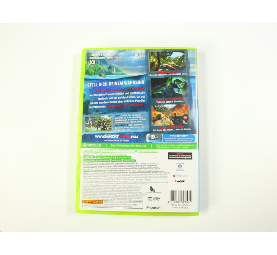 Xbox 360 - Far Cry 3 [Classics]