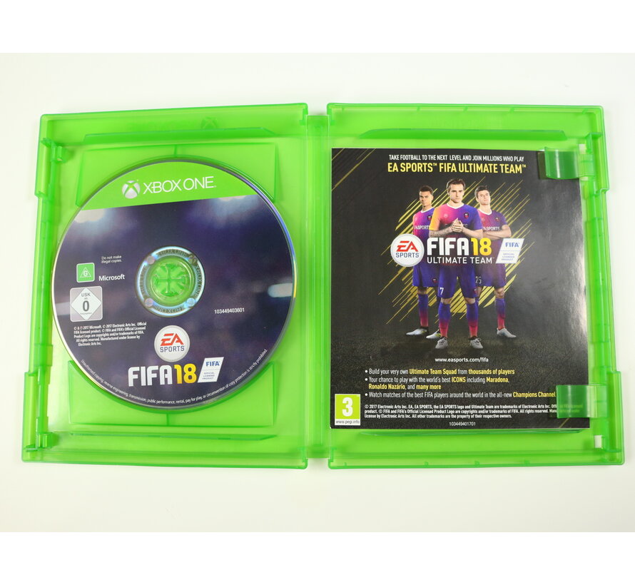 Xbox one - Fifa 18 [Gebruikt]