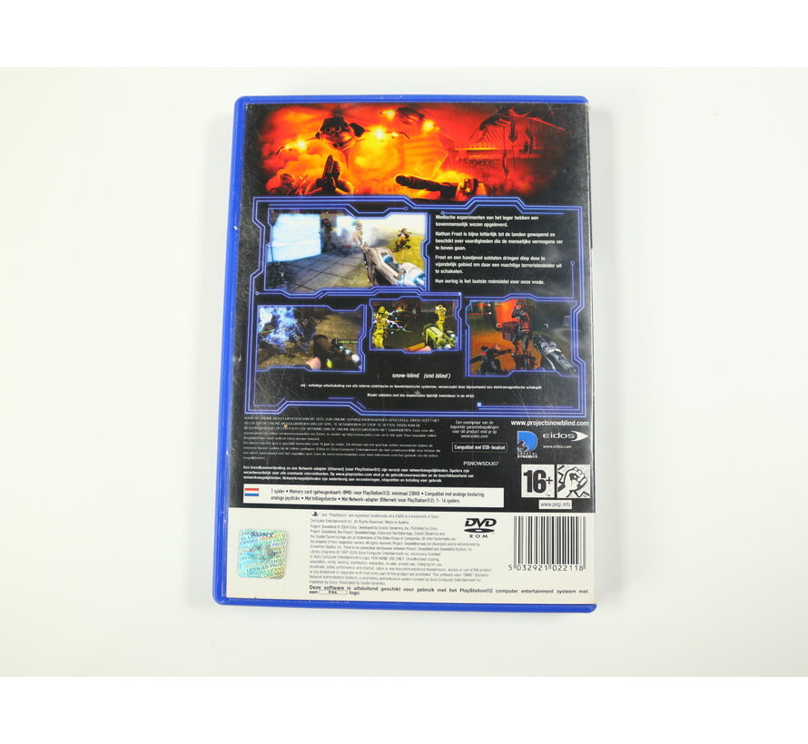 PlayStation 2 - Project Snowblind [No Manual]