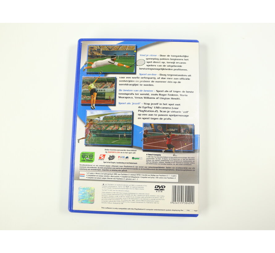 PlayStation 2 - Top Spin [No Manual]
