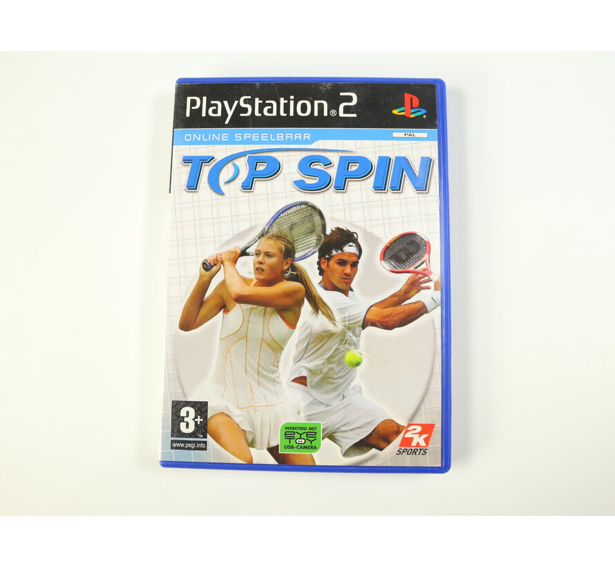 PlayStation 2 - Top Spin [No Manual]