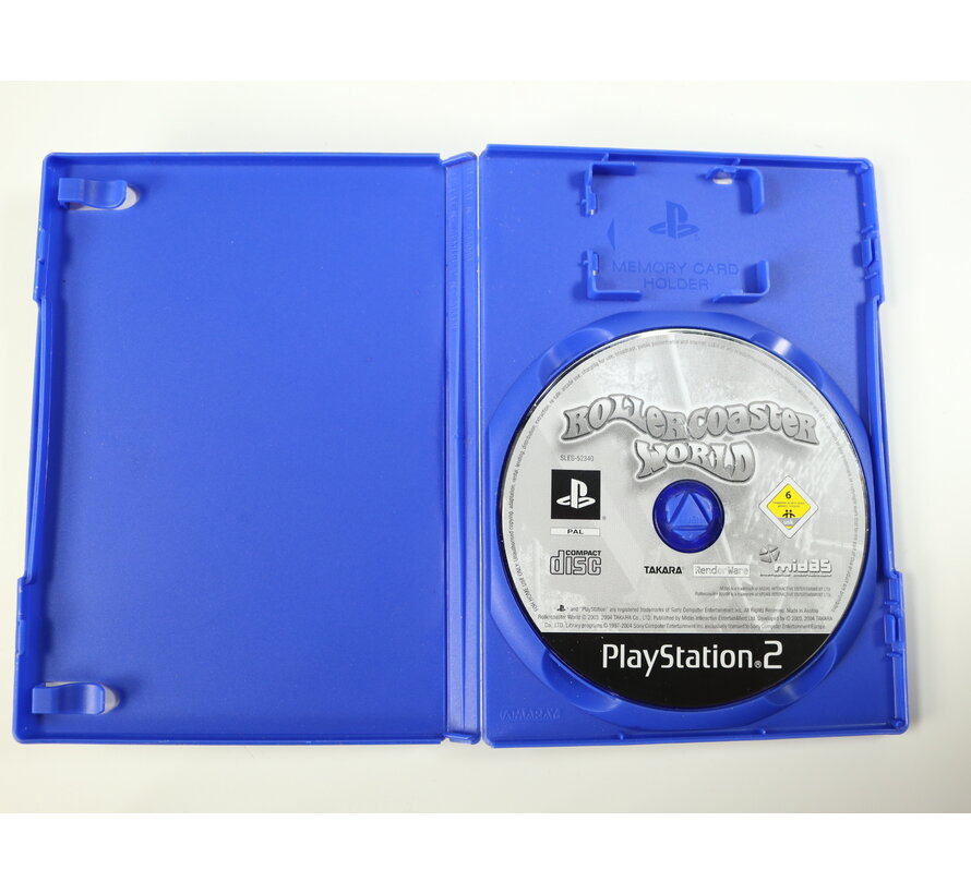 PlayStation 2 - Roller Coaster World [No Manual]