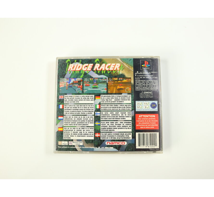 PlayStation 1 - Ridge Racer