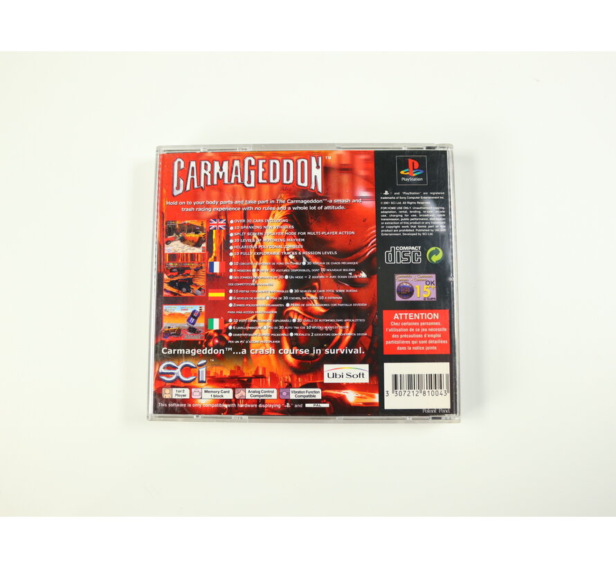 PlayStation 1 - Carmageddon