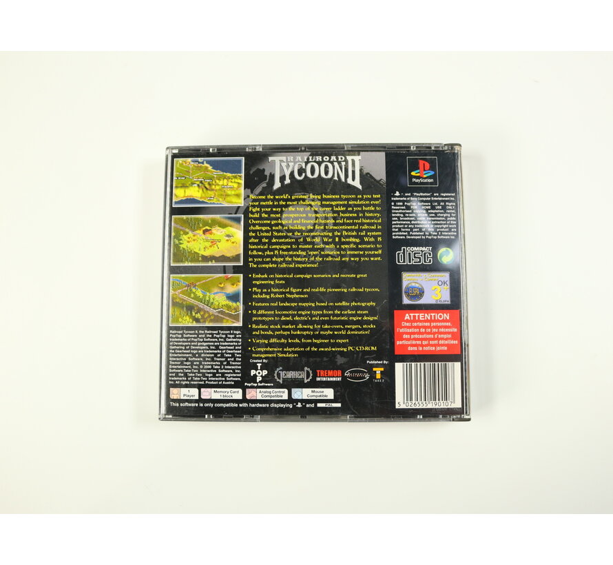 PlayStation 1 - Railroad Tycoon II