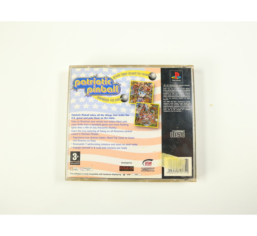 PlayStation 1 - Patriotic Pinball