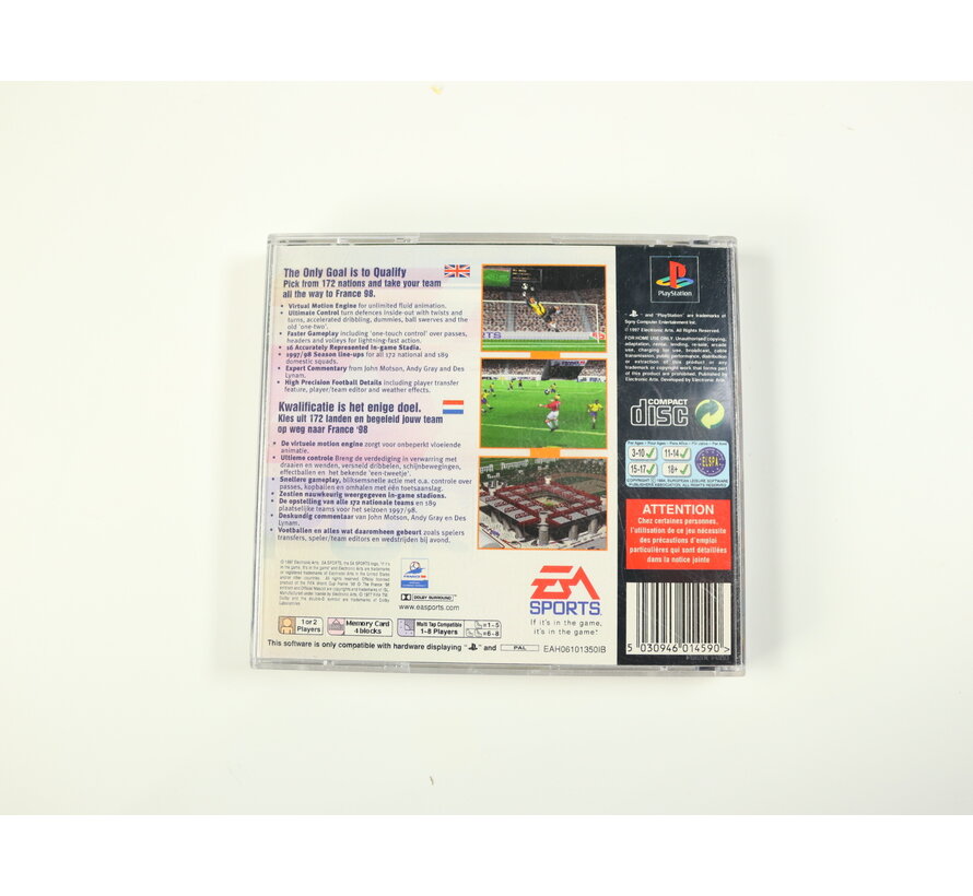 PlayStation 1 - FIFA: Road to World Cup 98